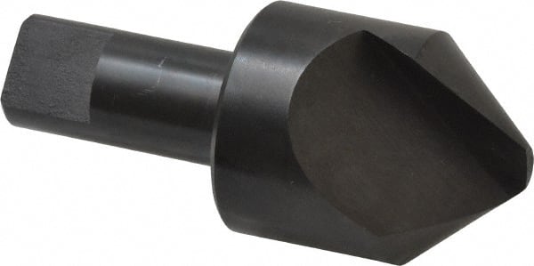Hertel - 1-1/2" Head Diam, 3/4" Shank Diam, 1 Flute 82° High Speed Steel Countersink - Americas Industrial Supply