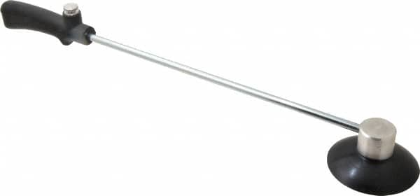 Made in USA - 5 Lb. Capacity Handled Vacuum Lifter - 3-1/4 Inch Diameter Single Cup and 18 Inch Handle Length - Americas Industrial Supply