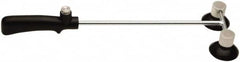 Made in USA - 6 Lb. Capacity Handled Vacuum Lifter - 2-1/8 Inch Diameter Double Cup and 18 Inch Handle Length - Americas Industrial Supply