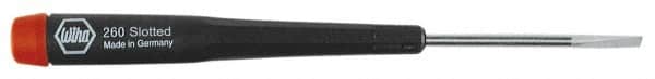 Wiha - Precision Slotted Screwdriver - Ergonomic Handle - Americas Industrial Supply