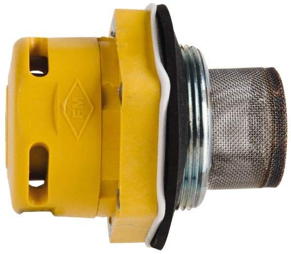 Justrite - Drum Vents Type: Vertical Drum Vent Material: Non-Metallic/Plated Steel Arrester - Americas Industrial Supply