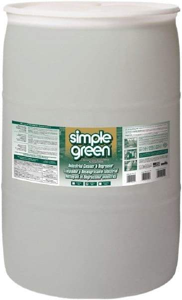 Simple Green - 55 Gal Drum Cleaner/Degreaser - Liquid, Biodegradable, Concentrated, Unscented - Americas Industrial Supply