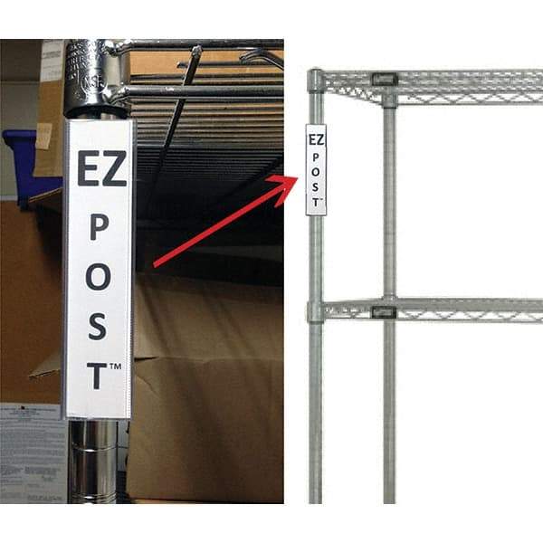 Aigner Index - Label Holders Backing: Snap-On Width (Inch): 2 - Americas Industrial Supply