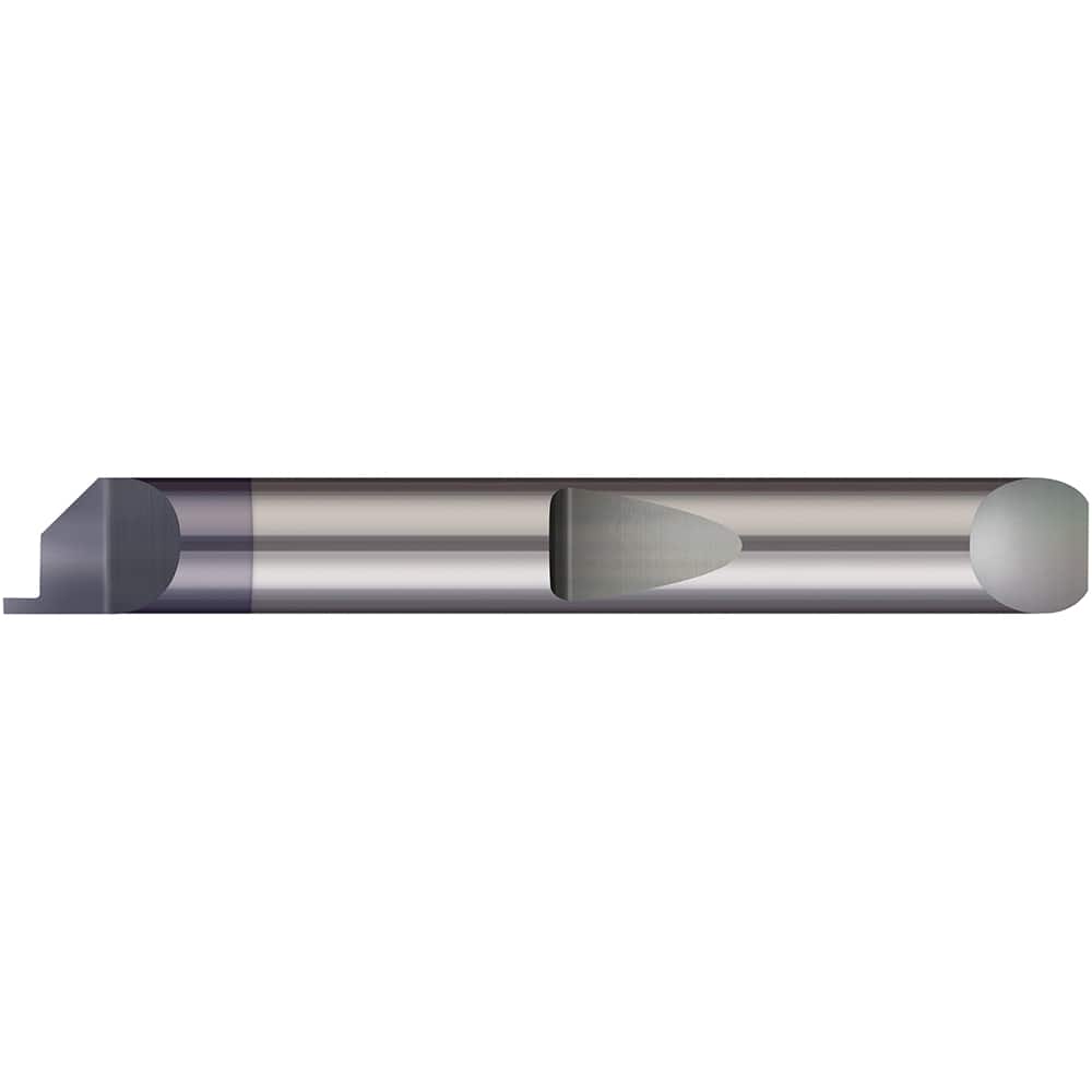 Micro 100 - Grooving Tools; Grooving Tool Type: Face ; Material: Solid Carbide ; Shank Diameter (Decimal Inch): 0.3125 ; Shank Diameter (Inch): 5/16 ; Groove Width (Decimal Inch): 0.0930 ; Projection (Decimal Inch): 0.1500 - Exact Industrial Supply