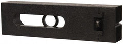 Jergens - 4-11/16" OAL x 1-1/2" Overall Width, High Grip Nose, Steel Manual Edge Clamp - Black Oxide Coating, 7/8" High, 1/2" Socket Cap Screw Slot, 2-3/4" Travel - Americas Industrial Supply