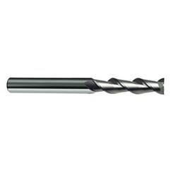 3/8" Dia. - 3" OAL - 45° Helix Firex Carbide End Mill - 3 FL - Americas Industrial Supply