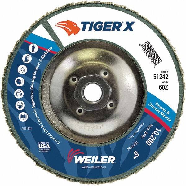 Weiler - Flap Discs Abrasive Type: Coated Flap Disc Type: Type 29 - Americas Industrial Supply