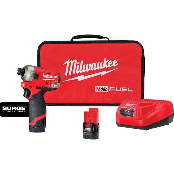Milwaukee Tool - Impact Drivers Power Type: Cordless Voltage: 12 - Americas Industrial Supply