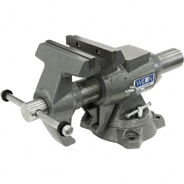 Wilton - Bench & Pipe Combination Vises Jaw Width (Inch): 5-1/2 Jaw Opening Capacity (Inch): 5 - Americas Industrial Supply