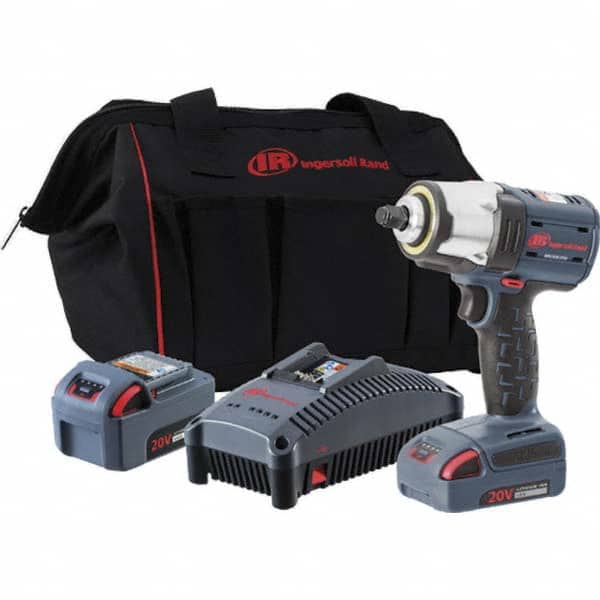 Ingersoll-Rand - Cordless Impact Wrenches & Ratchets Voltage: 20.0 Drive Size (Inch): 1/2 - Americas Industrial Supply