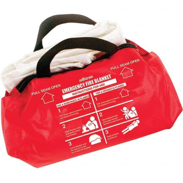 Sellstrom - Emergency & Rescue Blankets Type: Fire Blanket Material: Fiberglass - Americas Industrial Supply