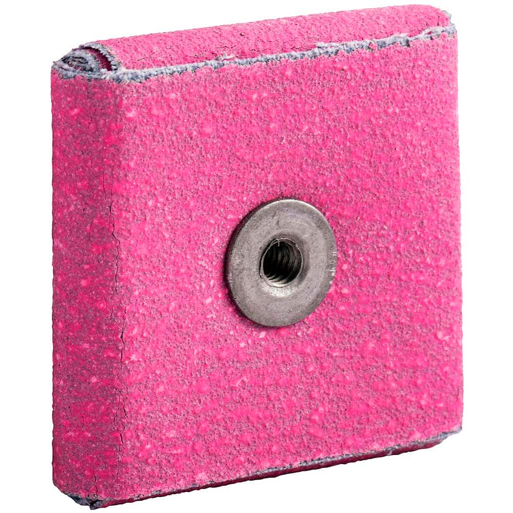 Merit Abrasives - Cross & Square Pads Pad Type: Square Abrasive Material: Ceramic Alumina - Americas Industrial Supply