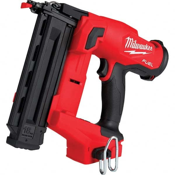 Milwaukee Tool - Cordless Nailers Fastener Type: Brad Nailer Nail Length (Inch): 5/8- 2 1/8" - Americas Industrial Supply