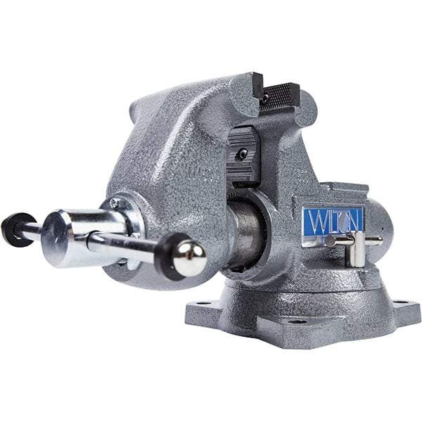Wilton - Bench & Pipe Combination Vises Jaw Width (Inch): 4-1/2 Jaw Opening Capacity (Inch): 4-1/2 - Americas Industrial Supply