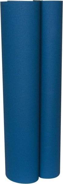 Norton - 37" Wide x 75" OAL, 80 Grit, Zirconia Alumina Abrasive Belt - Zirconia Alumina, Medium, Coated, Y Weighted Cloth Backing, Wet/Dry, Series R824 - Americas Industrial Supply