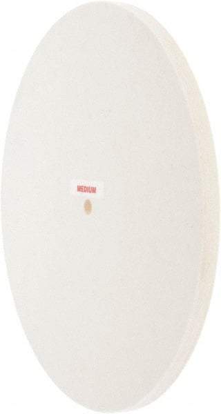 Value Collection - 12" Diam x 1/2" Thick Unmounted Buffing Wheel - 1 Ply, Polishing Wheel, 1/2" Arbor Hole, Medium Density - Americas Industrial Supply
