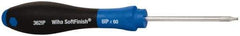 Wiha - IP6 Torx Plus Driver - 6-13/32" OAL, Ergonomic Handle - Americas Industrial Supply