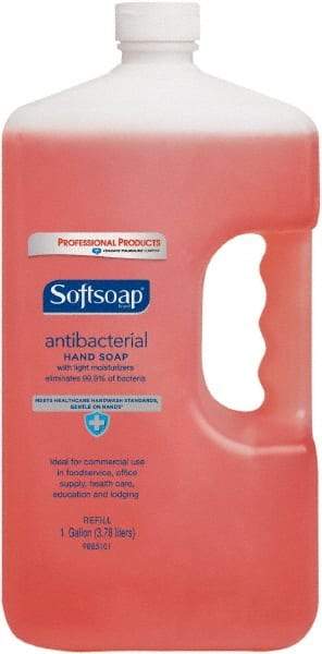 SoftSoap - 1 Gal Bottle Liquid Soap - Pink, Crisp Clean Scent - Americas Industrial Supply