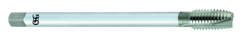 10-32 X 6" OAL 2 Flute H3 HSS Spiral Pointed Pulley Tap-Steam Oxide - Americas Industrial Supply