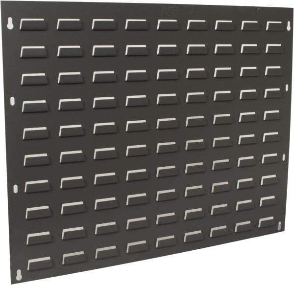 Quantum Storage - 27" Wide x 21" High, Gray Louvered Bin Panel - Use with Quantum Storage Systems - ALL QUS Bins - Americas Industrial Supply
