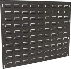 Quantum Storage - 27" Wide x 21" High, Gray Louvered Bin Panel - Use with Quantum Storage Systems - ALL QUS Bins - Americas Industrial Supply