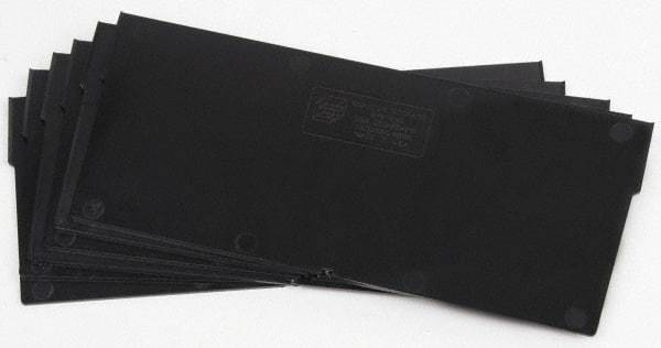 Quantum Storage - 11.1" Wide x 4-1/2" High, Black Bin Divider - Use with Quantum Storage Systems - QSB209, 210, 216 - Americas Industrial Supply