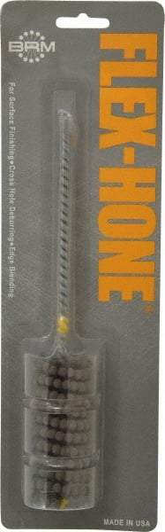 Brush Research Mfg. - 1" to 1-1/8" Bore Diam, Diamond Flexible Hone - Extra Fine, 8" OAL - Americas Industrial Supply