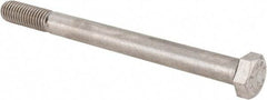 Value Collection - 1/2-13 UNC, 6" Length Under Head Hex Head Cap Screw - Partially Threaded, Grade 316 Stainless Steel, Uncoated, 3/4" Hex - Americas Industrial Supply