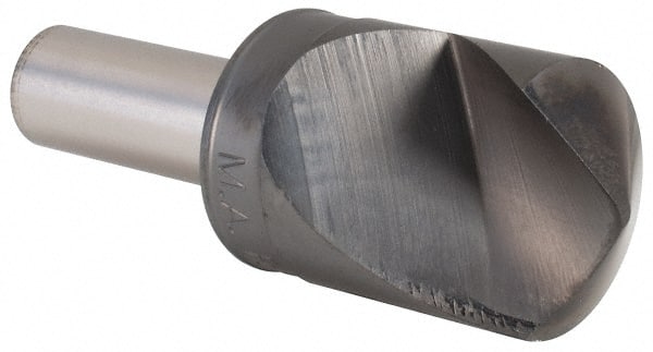 M.A. Ford - 1" Head Diam, 1/2" Shank Diam, 1 Flute 120° High Speed Steel Countersink - Americas Industrial Supply