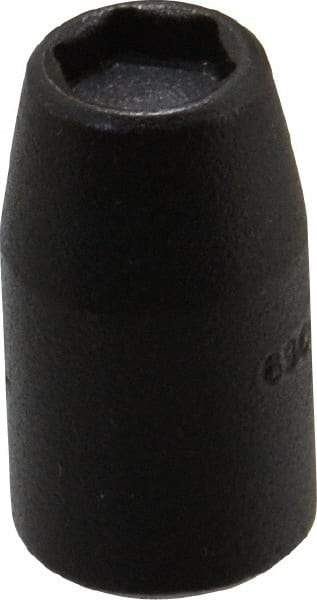 Proto - 1/4" Drive 3/16" Standard Magnetic Impact Socket - 6 Points, 7/8" OAL - Americas Industrial Supply
