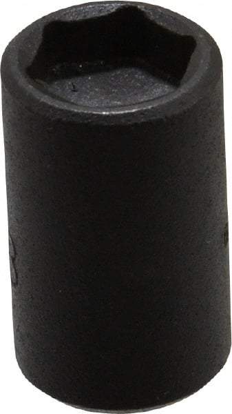 Proto - 1/4" Drive 3/8" Standard Magnetic Impact Socket - 6 Points, 15/16" OAL - Americas Industrial Supply