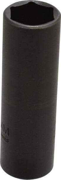 Proto - 1/2" Drive 19mm Deep Thin Wall Impact Socket - 6 Points, 3-1/4" OAL - Americas Industrial Supply