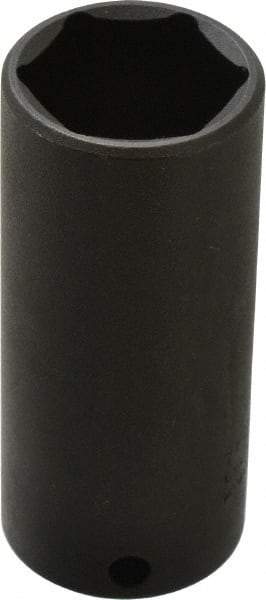 Proto - 3/8" Drive 15/16" Deep Thin Wall Impact Socket - 6 Points, 2-7/8" OAL - Americas Industrial Supply