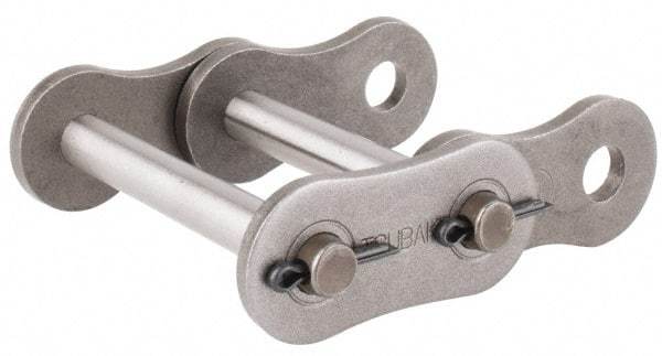 U.S. Tsubaki - 2" Pitch, ANSI 160-2, Cottered Roller Chain Connecting Link - For Use with Double Strand Chain - Americas Industrial Supply