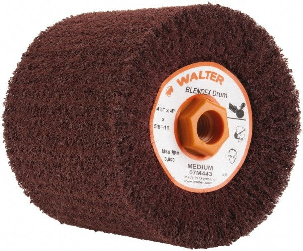 WALTER Surface Technologies - 4-1/2 x 4" Unmounted Flap Wheel - Americas Industrial Supply