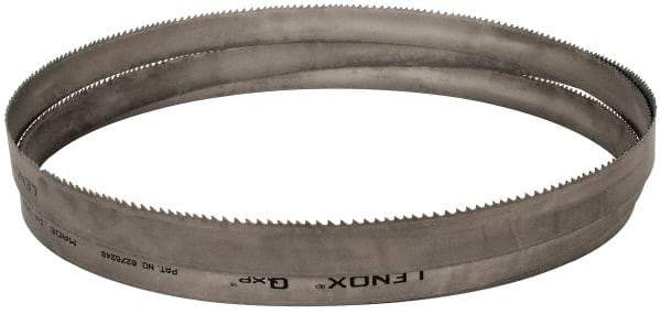 Lenox - 4 to 6 TPI, 13' 6" Long x 1-1/4" Wide x 0.042" Thick, Welded Band Saw Blade - Bi-Metal, Toothed Edge, Raker Tooth Set, Flexible Back, Contour Cutting - Americas Industrial Supply
