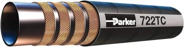 Parker - -12 Hose Size, 3/4" ID x 1.21" OD, 4,000 psi Work Pressure Hydraulic Hose - Synthetic Rubber, -40°F to 257°F - Americas Industrial Supply