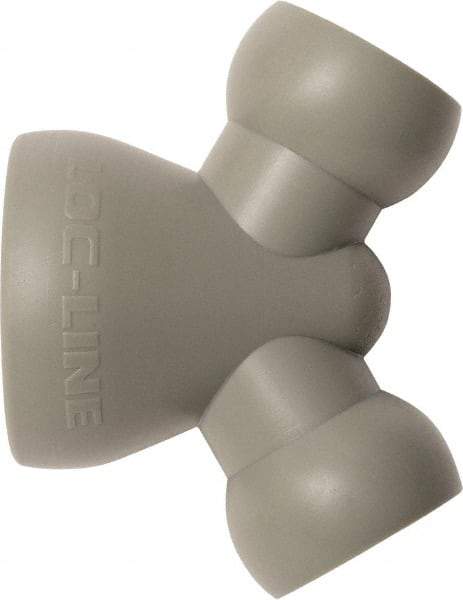 Loc-Line - 1/2" Hose Inside Diam, Coolant Hose Y-Reducer - For Use with Loc-Line Modular Hose System, 20 Pieces - Americas Industrial Supply