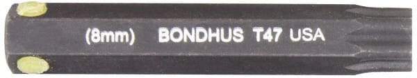 Bondhus - Star Hex Drive Bit - 2" OAL - Americas Industrial Supply