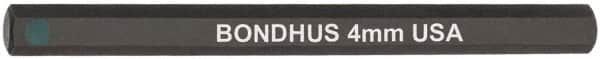Bondhus - 4mm Hex Drive Bit - 2" OAL - Americas Industrial Supply