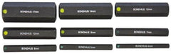 Bondhus - 9 Piece Hex Drive Bit Set - Hex Point - Americas Industrial Supply
