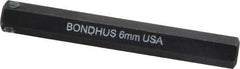 Bondhus - 6mm Hex Drive Bit - 2" OAL - Americas Industrial Supply