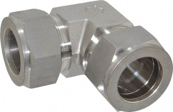 Ham-Let - 1" OD, Grade 316Stainless Steel Union Elbow - Comp x Comp Ends - Americas Industrial Supply