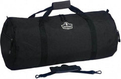 Ergodyne - 2 Pocket, 3,800 Cubic Inch, 600D Polyester Empty Duffel Bag - 29 Inch Wide x 13 Inch Deep x 13 Inch High, Black, Model No. 5020P - Americas Industrial Supply