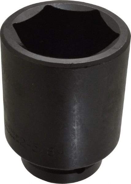 Proto - 1" Drive 2-5/8" Deep Impact Socket - 6 Points, 5" OAL - Americas Industrial Supply