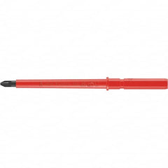 Wera - #2, Insulated Phillips Screwdriver Bit - Americas Industrial Supply