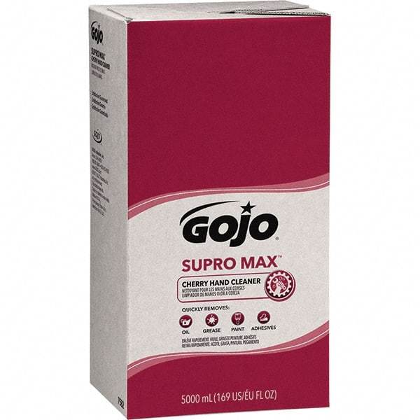 GOJO - 5 L Dispenser Refill Liquid Hand Cleaner - Beige, Cherry Scent - Americas Industrial Supply