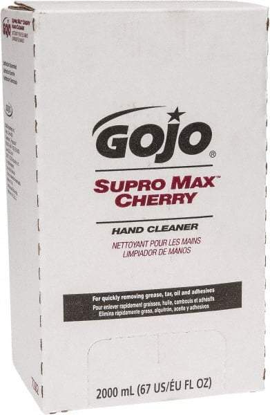 GOJO - 2 L Dispenser Refill Liquid Hand Cleaner - Beige, Cherry Scent - Americas Industrial Supply