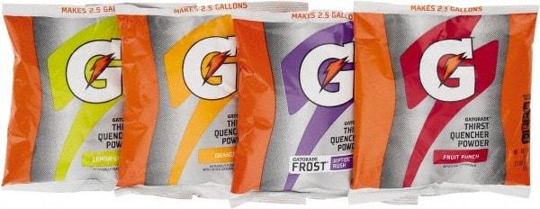 Gatorade - 21 oz Pack Assorted Flavors Activity Drink - Powdered, Yields 2.5 Gal - Americas Industrial Supply