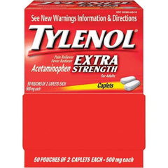 Tylenol - Tylenol Extra Strength Tablets - Headache & Pain Relief - Americas Industrial Supply